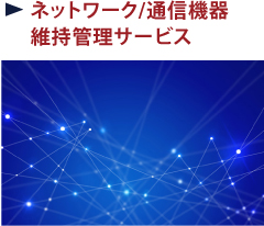 ネットワーク/通信機器維持管理サービス